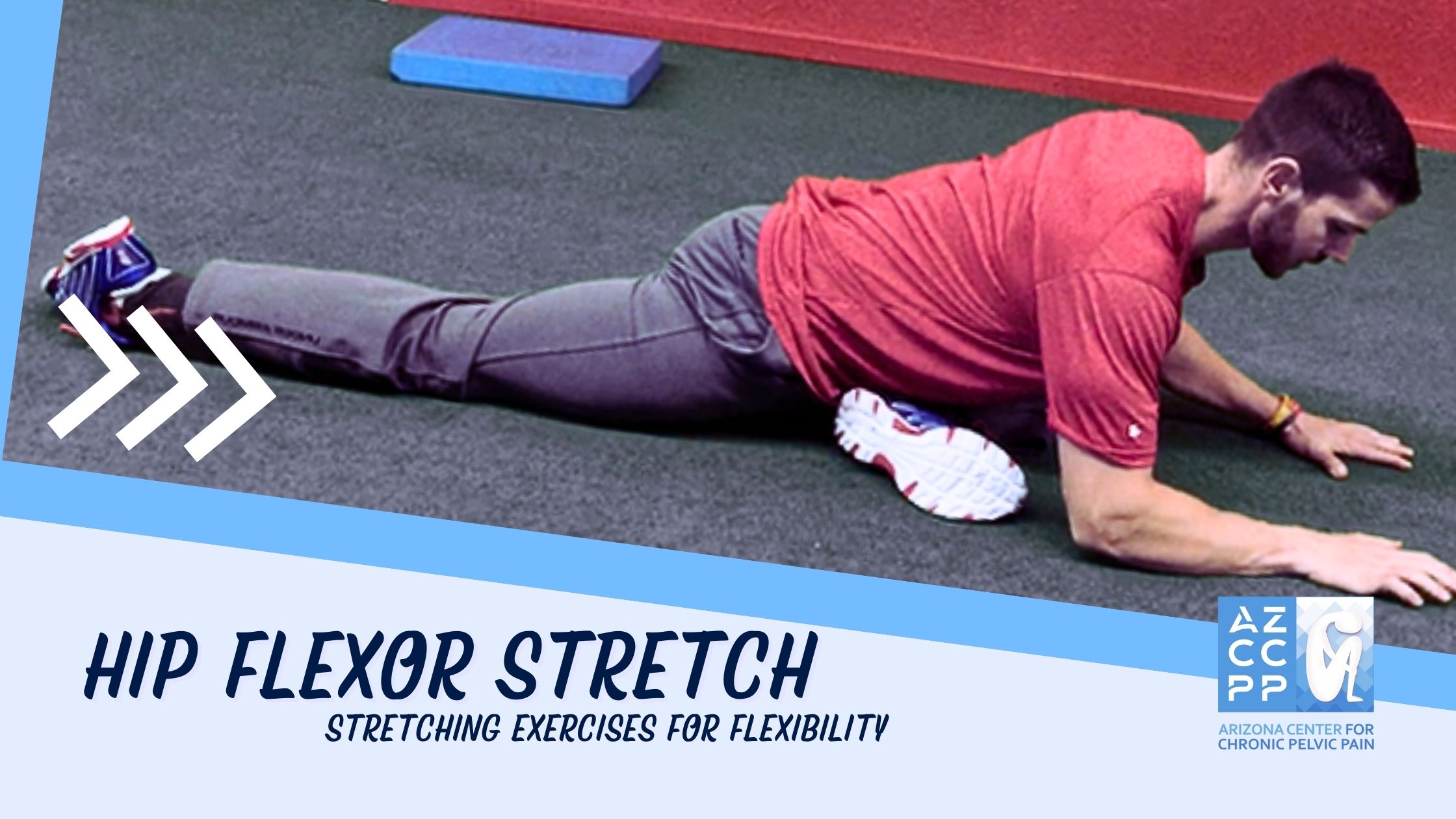 Pudendal Neuralgia Exercises for Men - hip flexor stretch